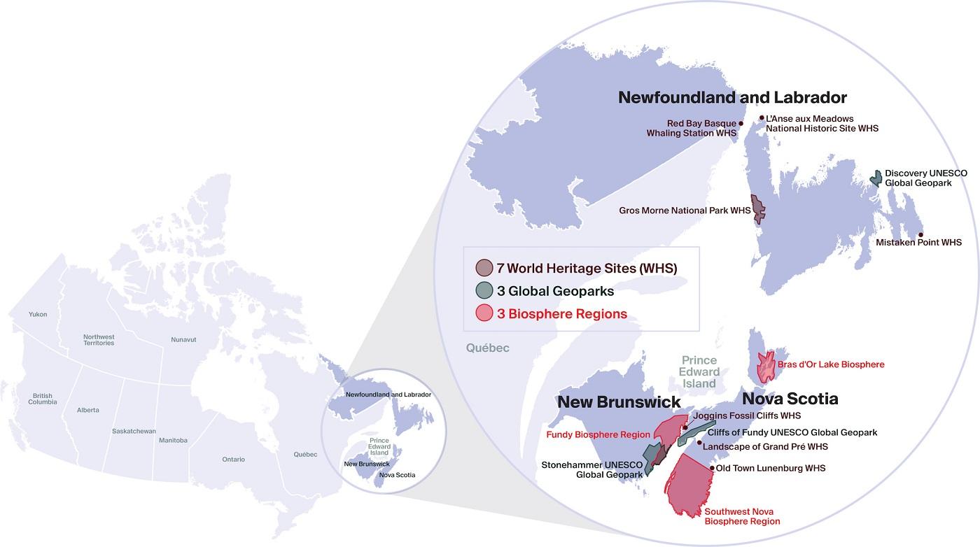 Atlantic Canada UNESCO Tourism Corridor