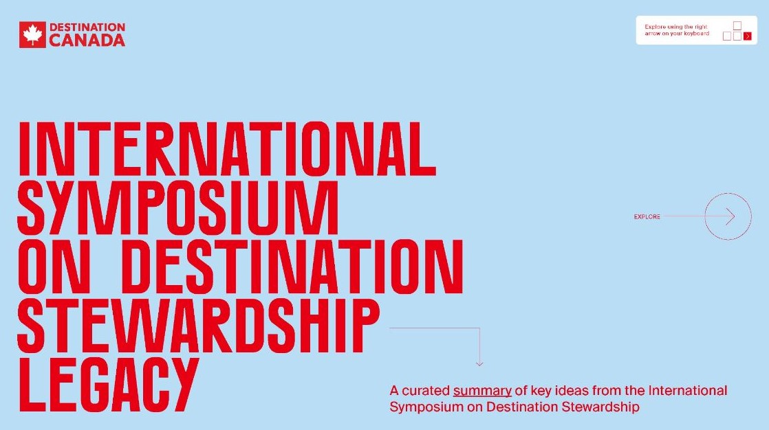 International Symposium on Destination Stewardship Legacy