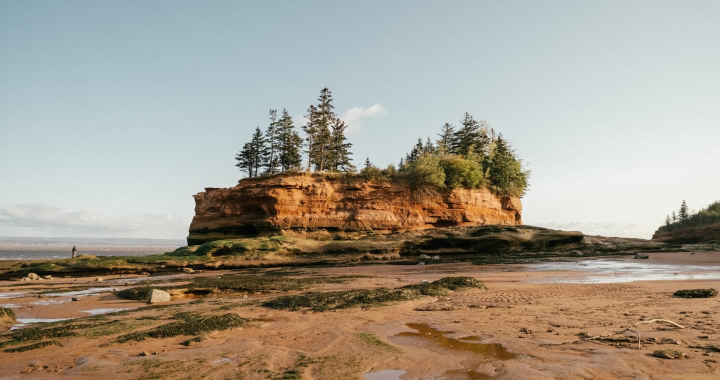 Bay of Fundy, Burntcoat Head Park, Nova Scotia